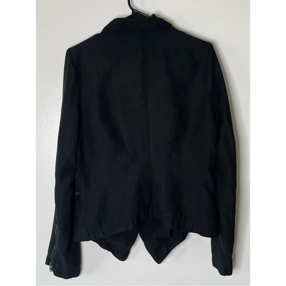 Rampage Black Faux Suede Jacket